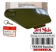 Honda Rancher 350 TRX350 Green Storage Box Cover & Stud Lock Pin 83670-HN5-M40ZA