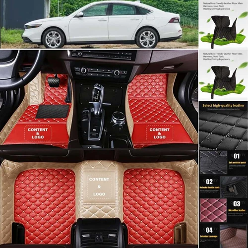 For Toyota Land Cruiser Car Floor Mats All Weather Leather Carpets Cargo Liners - Picture 1 of 28