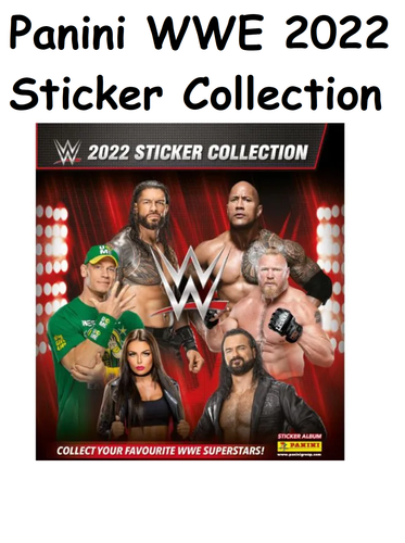 WWE 2022 Panini Sticker Collection Scegli gli adesivi di cui hai bisogno allora ora per sempre - Foto 3 di 3