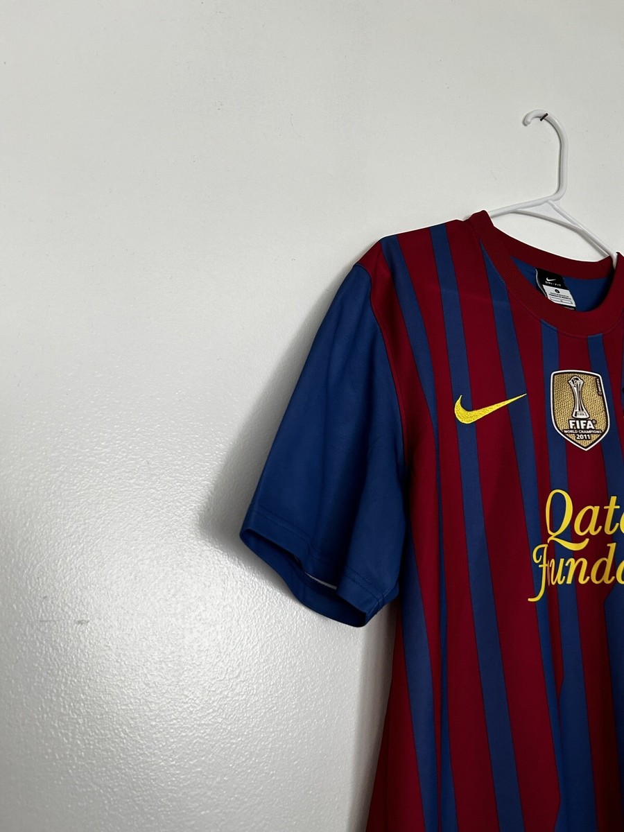 Lionel Messi #10 FC FC Barcelona 2011 ORIGINAL Nike Home