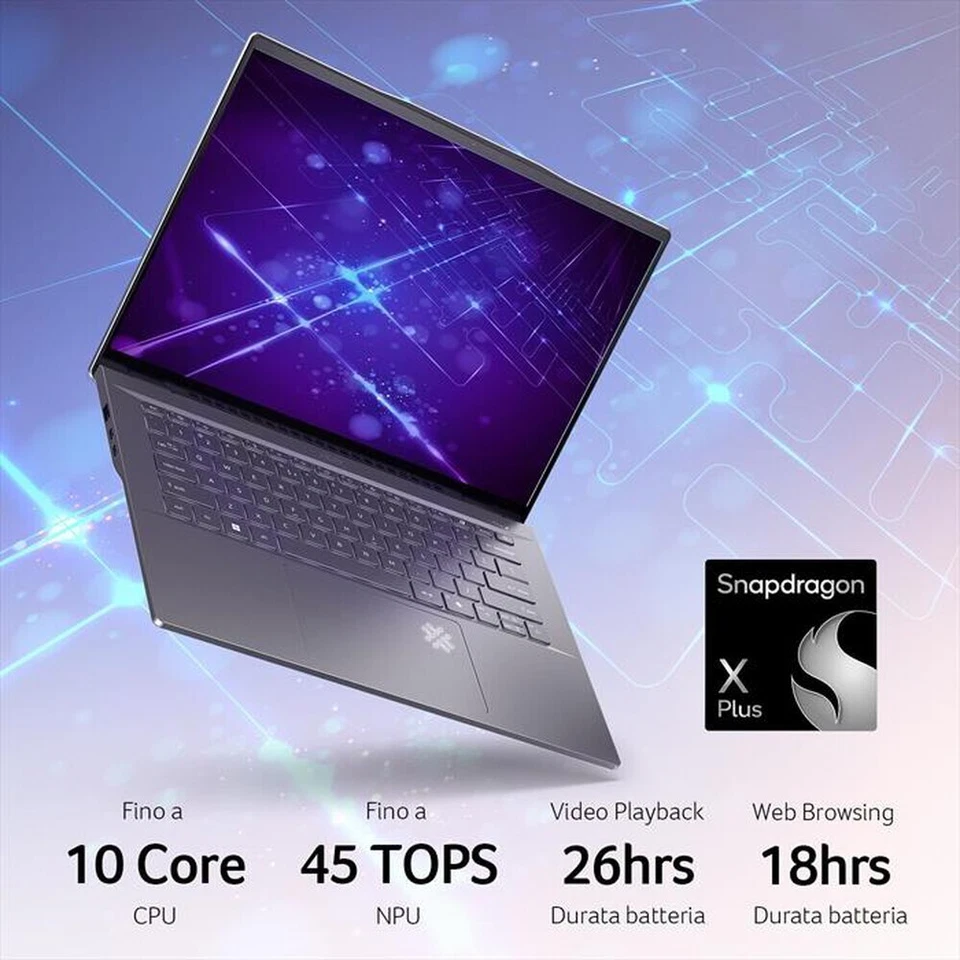 Copilot+ AI ACER SWIFT 14 AI SF14-11-X9T 14.5" 2.5k 16 1TB X PLUS X1P-64100-10C - Bild 2 von 4