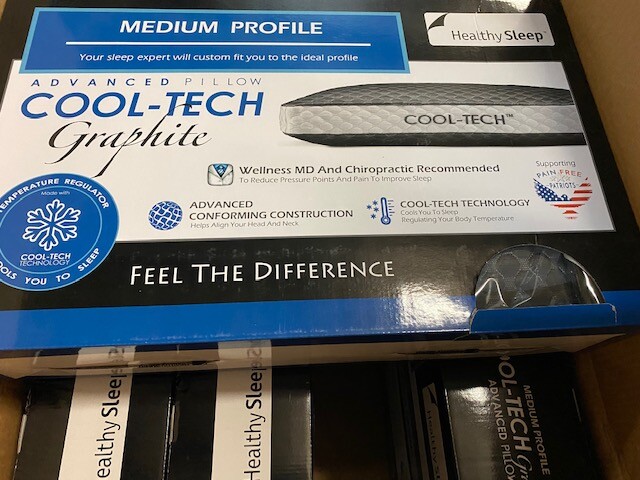 cool tech graphite pillow