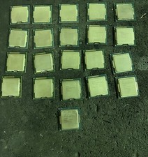 Lot of 21x Mixed Intel Pentium CPU's G620, G2030, G4400 etc.