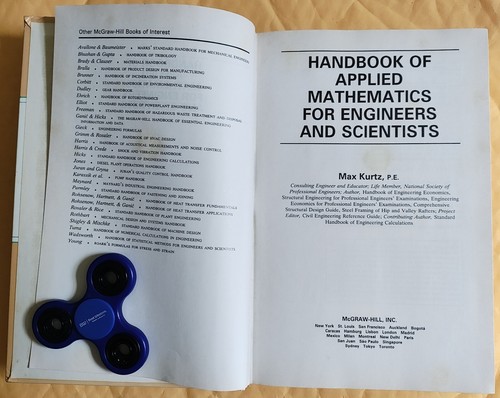 Handbook Of Applied Math for Engineers and Scientists,Max Kurtz,McGraw-Hill,1991 - Picture 6 of 13