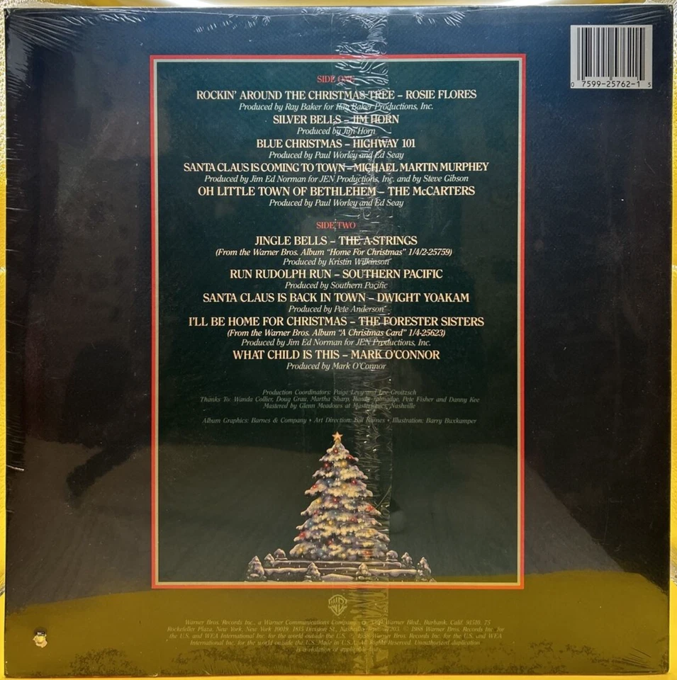 NEW / SEALED "A Christmas Tradition Vol. II" LP Album 1988 Dwight Yoakam - Image 2 of 3