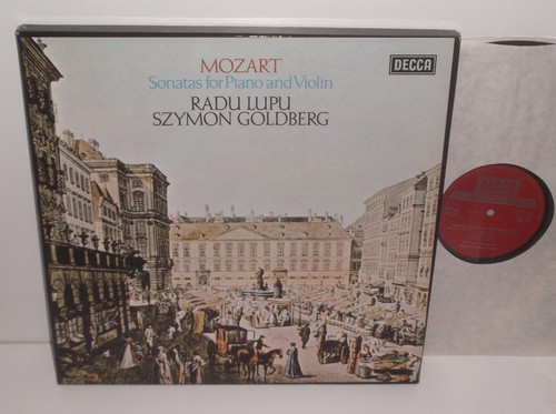 13 BB 207/212 Mozart Sonatas For Piano And Violin Radu Lupu Szymon Goldberg 6LP