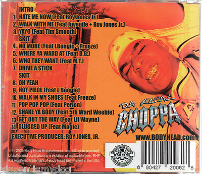 Choppa - Da Real Choppa (2005 Body Head CD) | eBay UK