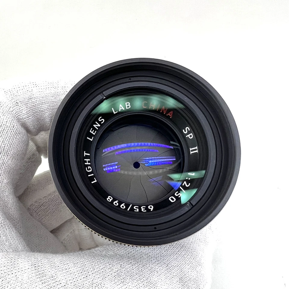Light Lens Lab 50mm F2 SP2 Cooke Speed Panchro II Leica M M6 M240 M9 Black Brass - Image 4 of 4
