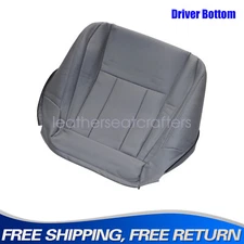 Fit For 19996-2002 Toyota 4Runner Driver Side Bottom Leather Seat Cover Gray