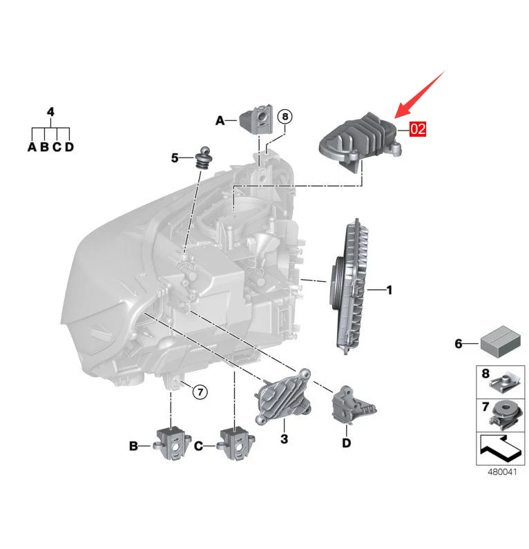 Módulo LED Angel Eye DRL para BMW 430i 430iX 440i 440iX LCI 2018-20 Plug and play Foto 3 de 3