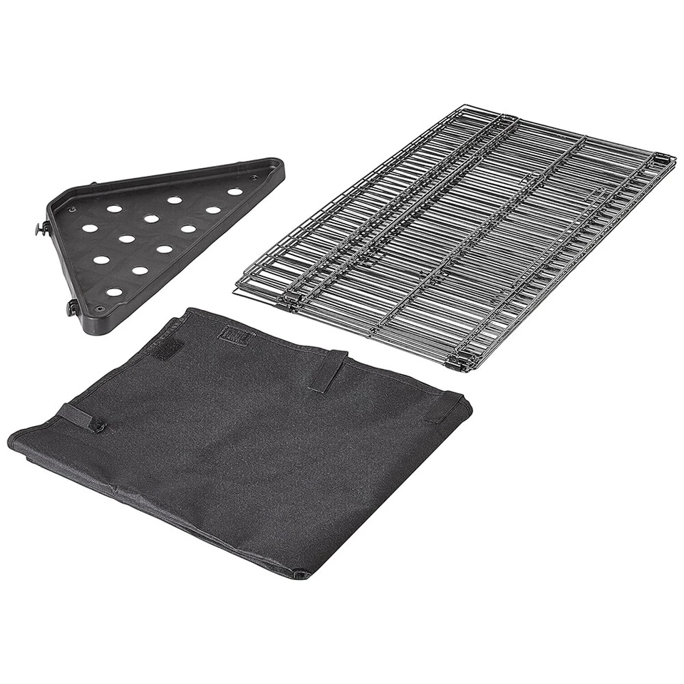 Jaula para mascotas con fondo de lona negra de 118,5 L para conejillos de indias, hámsters y más 47x14x24" Foto 4 de 4