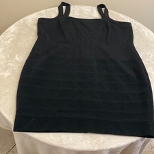 Torrid Womens Black Stretch Spaghetti Strap Sleeveless Sheath Dress Size 4
