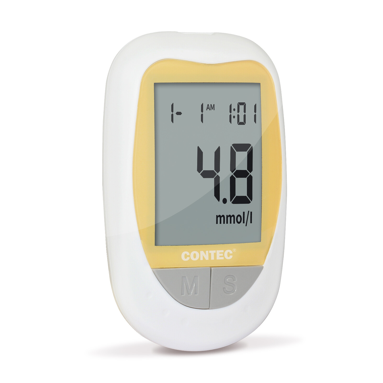 CONTEC Blood Glucose Meter Diabetic Suger Test Monitor, 50pcs kits and Strips - Picture 2 of 11