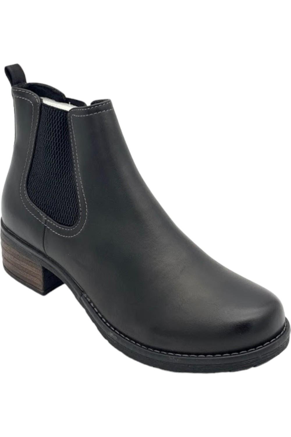 Женские ботинки Челси Eastland Jasmine черного цвета 7190₽