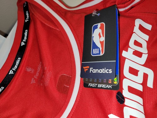 FANATICS NBA WASHINGTON WIZARDS RUI HACHIMURA RED WOMEN'S JERSEY XL - Picture 3 of 3