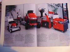 1986 HONDA POWER EQUIPMENT vintage print ad