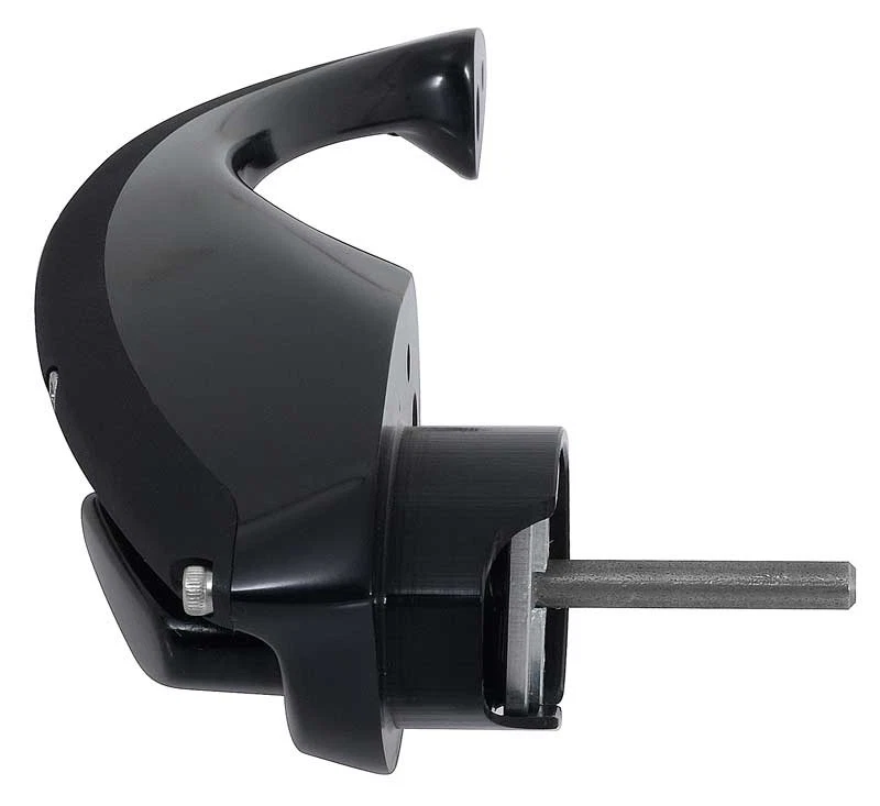 1967-69 Camaro / Firebird Two Piece Black Billet Outer Door Handles with Black - Image 4 of 4