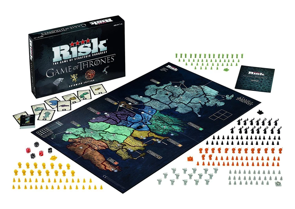 Risk Game of Thrones Of Thrones IN English Skirmish Edition Hasbro Got - Image 2 of 4