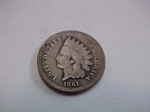 318) 1861 Indian Head Cent - Good - Starts at $20.00