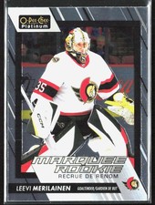 2023-24 UD OPC Platinum Leevi Merilainen 273 Marquee Rookie