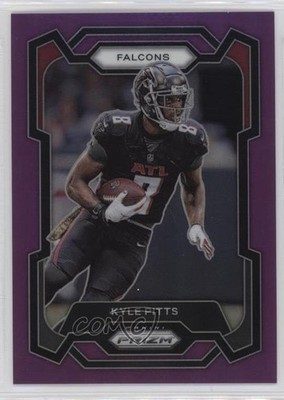 2023 Panini Prizm Purple Prizm 59/125 Kyle Pitts #11 15ej