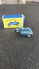 Vintage Lesney Matchbox #4 TRIUMPH MOTORCYCLE AND SIDECAR Original Box