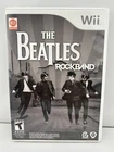 The Beatles Rock Band (Nintendo Wii ) Complete w/Manual & Insert - Tested