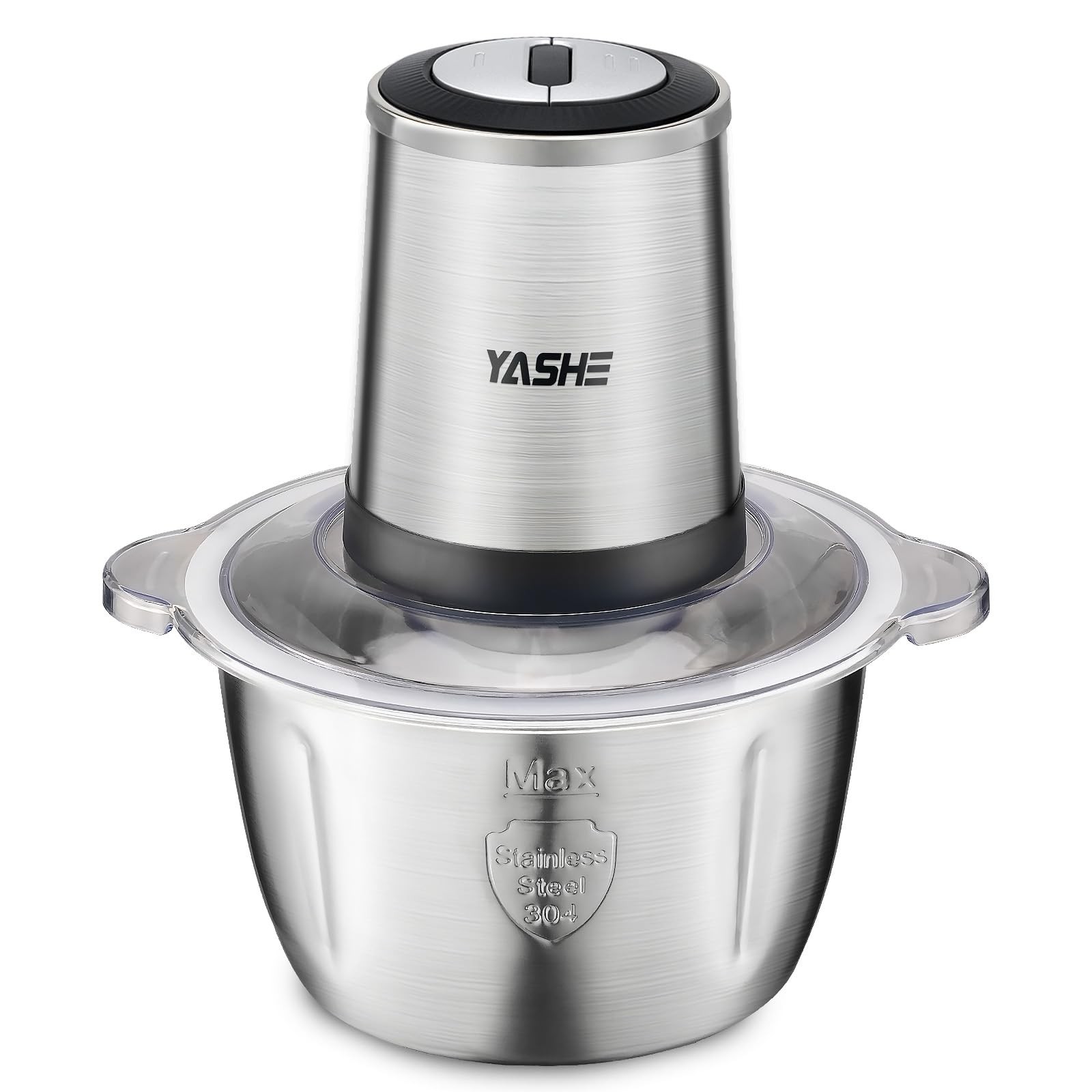 YASHE Tritatutto Elettrico 500W con Ciotola Inox