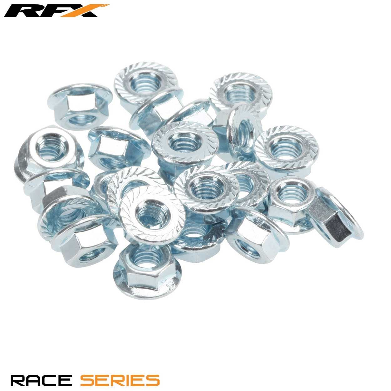 RFX M8 Flange Nut Pack (25pcs)