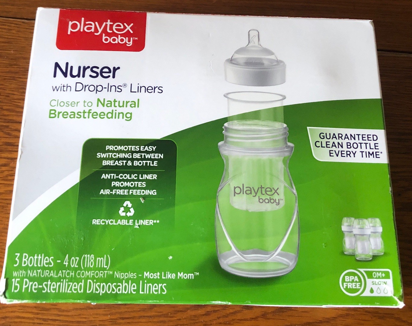 Set - 3 Bottles,15 Pre-sterilized Disposable Liners