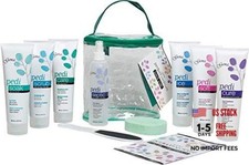 - 7-Piece Pedicure Kit Foot Spa with Foot Scrub, Soak Pedi Pak Intro Kit