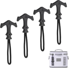 4 PCS Zipper Pulls Replacement Compatible with Yeti Cooler, Heavy Duty T-Shaped