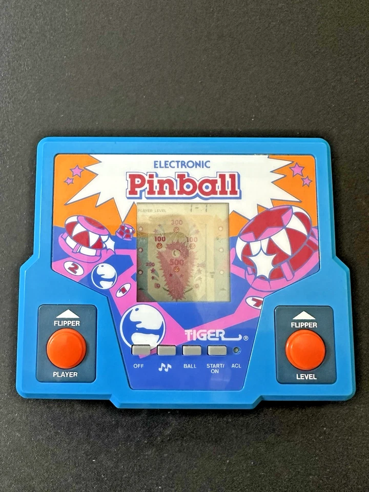 Vintage 1987 Tiger Electronic Pinball Handheld Game LCD Tested Works Arcade Toy - Image 2 of 3