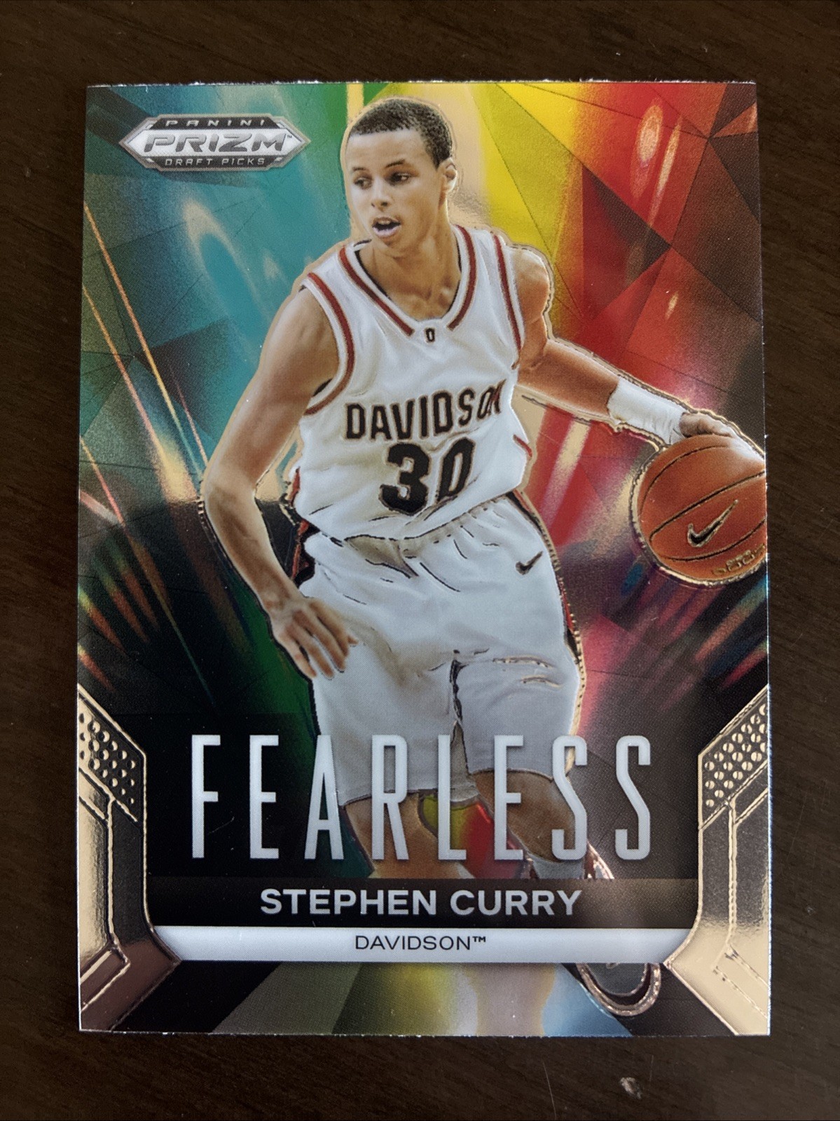 2024 Panini Prizm Draft Picks STEPHEN CURRY FEARLESS #19 Free Shipping