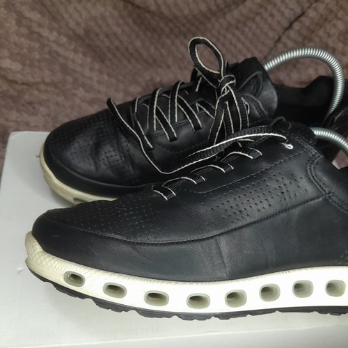 Ecco Shoes Womens Black Leather Cool 2.0 Gore-Tex Surround Casual Low-Top UK 3 - Picture 8 of 24