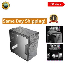 Elegant MasterBox Q300L Mini-Tower: Adjustable I/O, Transparent Design Airflow