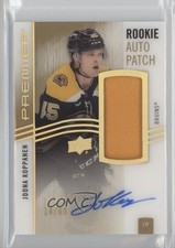 2023 Upper Deck Premier Acetate Rookie Gold /65 Joona Koppanen Patch Auto 03uh
