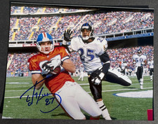 Autographed Denver Broncos Ed McCaffrey 11x14 