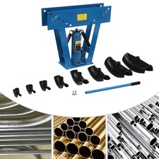 Heavy-Duty Pipe Bending Machine 16 Ton Hydraulic Pipe Tube Bender W/ 8 Dies