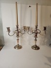 New ListingSet Of 2 Vintage Candle Swing Arm Candelabra Holds 3 Candles Made in Japan