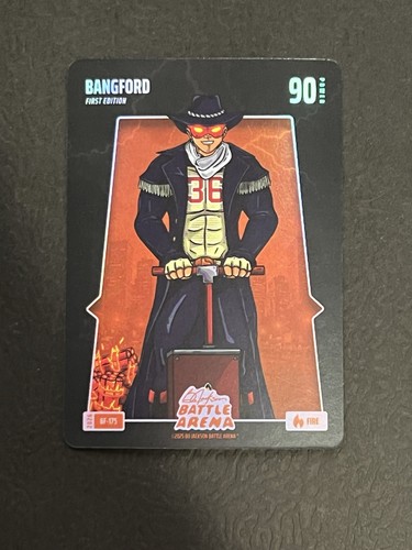 2026 Bo Jackson Battle Arena #BF-175 `BANGFORD` Wyatt Langford Fire Battlefoil