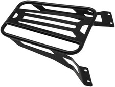 COBRA 602-3501B Sissy Bar Luggage Rack - Black - Tubular