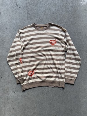 Human Made Striped LS Beige