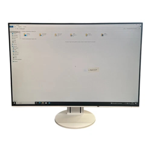 24" EIZO Flexscan EV2456 randlos Lautsprecher (Gehäuse vergilbt, Fleck)