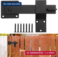 6'' Farm Flip Fence Gate Latch, Barn Door Latch, Door Latch Hardware for Wooden