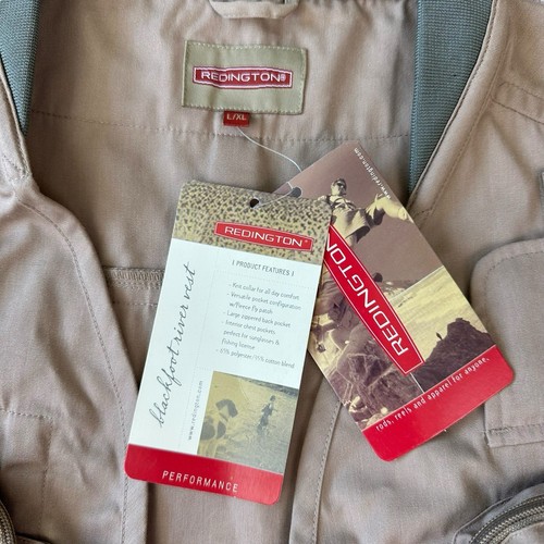 Redington Blackfoot River Vest Fly Fishing Performance Utility Pockets L/XL NWT - Picture 3 of 8
