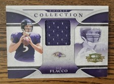 2008 Donruss Threads Rookie Collection Materials RCM-15 Joe Flacco/500 Ravens 