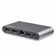 Startech.com DK30C2HAGPD USB C Multiport Adapter Dual Monitor 2x4K HDMI Windows