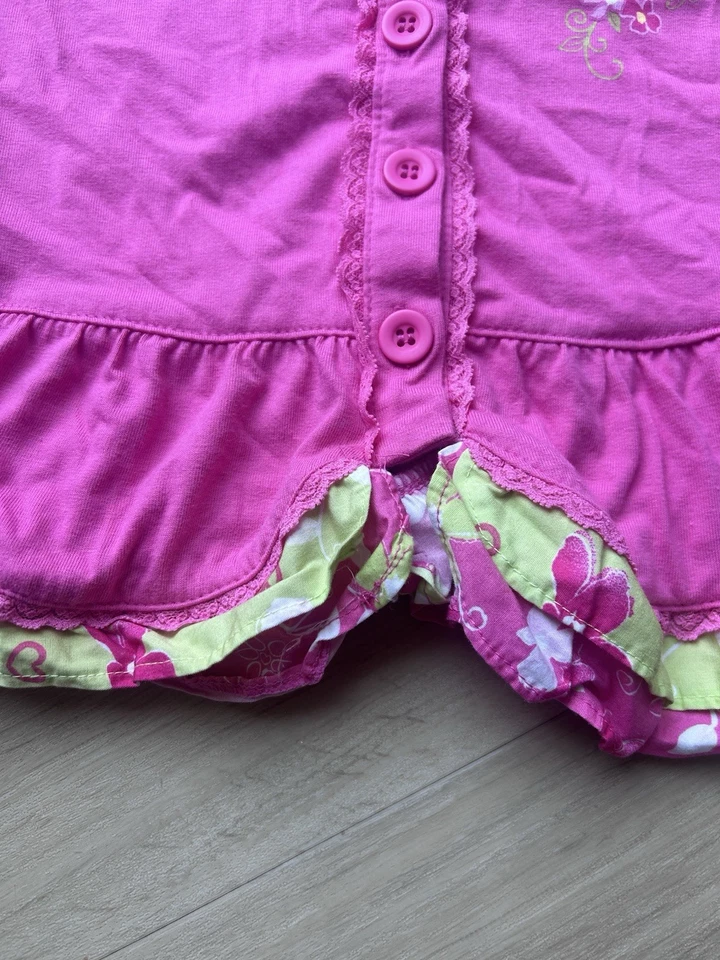 Y2K Vintage Disney Shirt Sleeping Beauty Sleeveless Size 6 Girls - Image 3 of 4