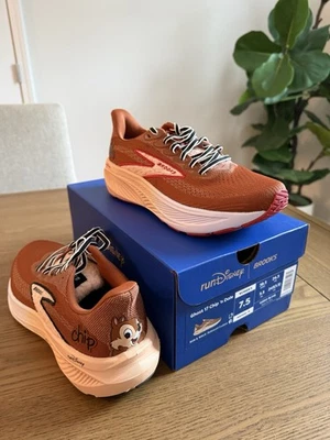 Brooks X Run Disney Ghost 17 Chip ‘N Dale Women’s Running Limited Size 7.5 - Image 1 of 4